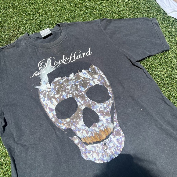 VTG 00’s / Y2K Avirex Skull Graphic Tee - Picture 4 of 5
